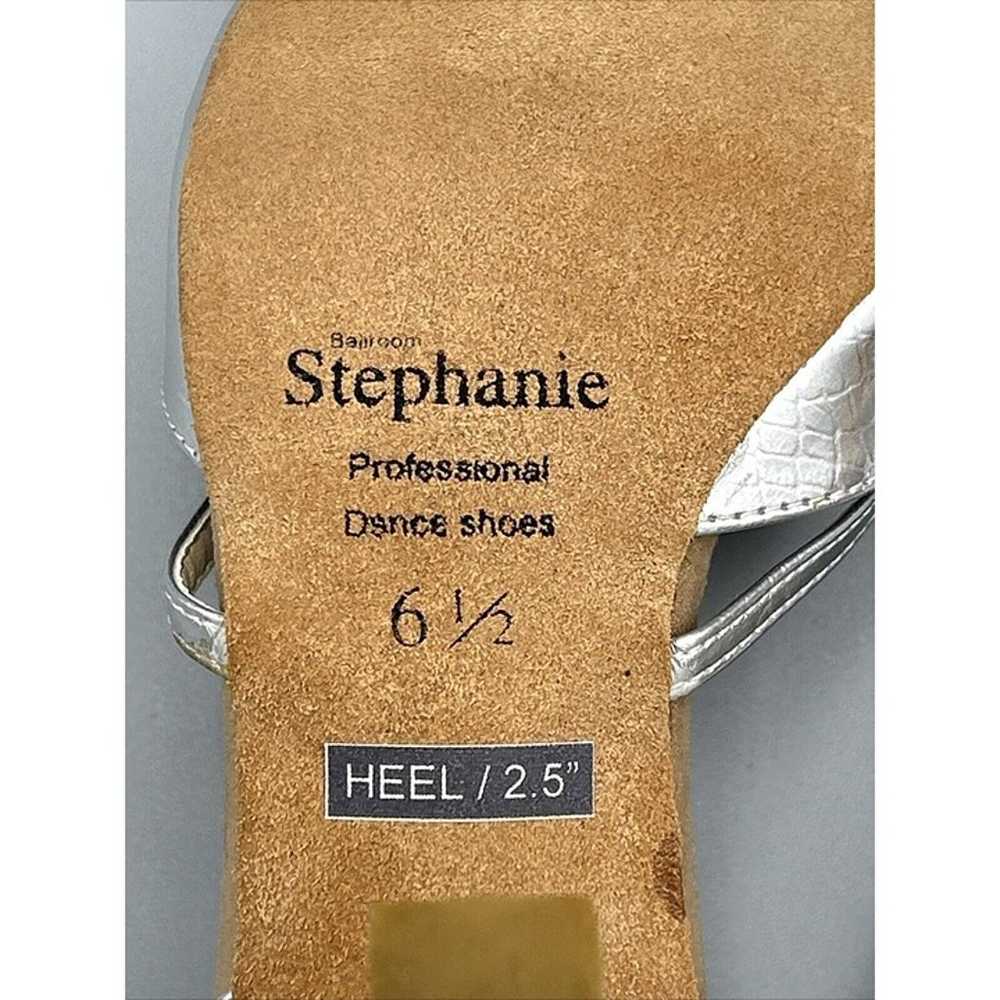 Stephanie Heels Ballroom Dance Latin Leather Sole… - image 5