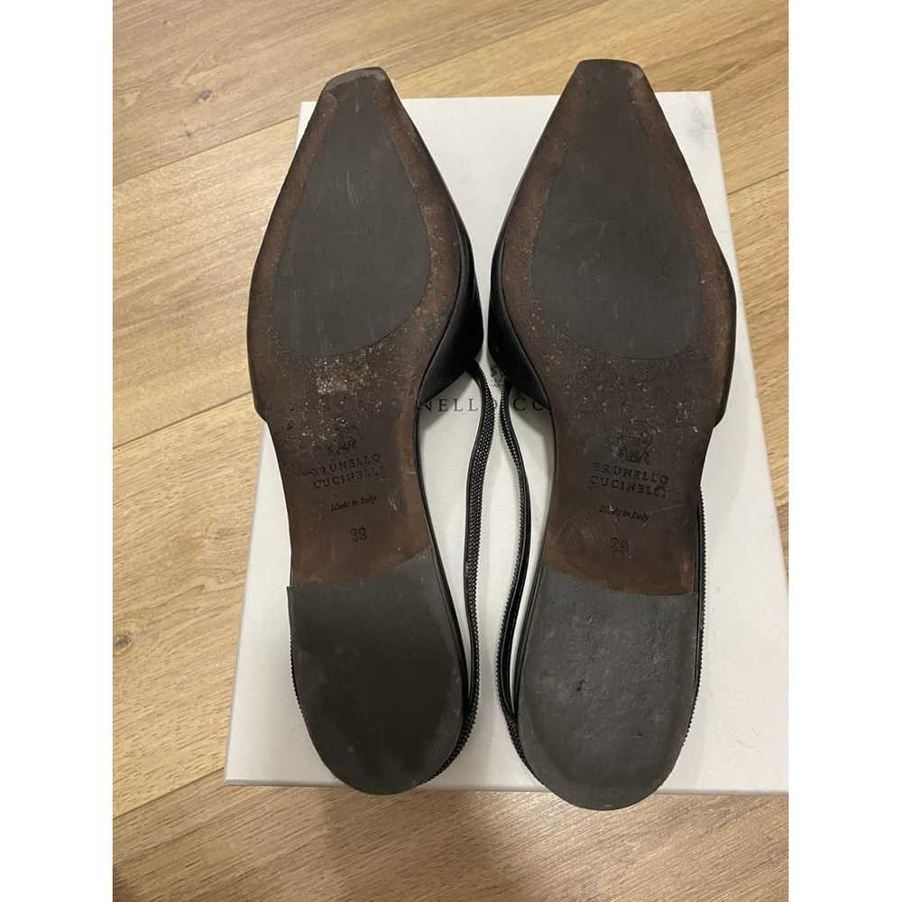 Brunello Cucinelli Leather mules - image 7