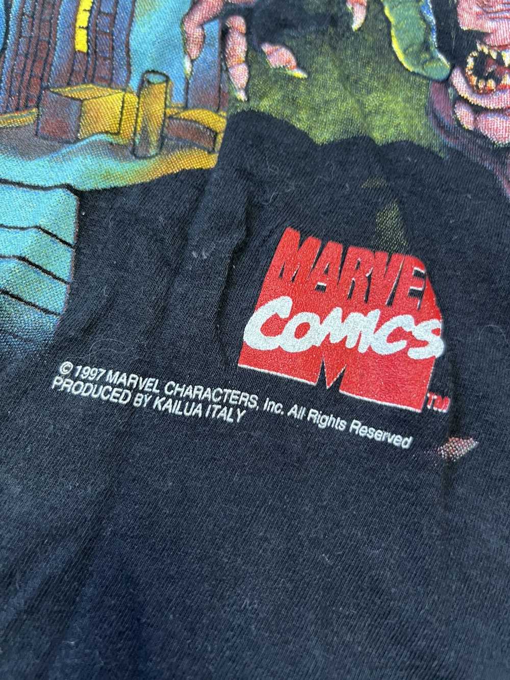 Band Tees × Marvel Comics × Vintage Vintage 1997 … - image 3