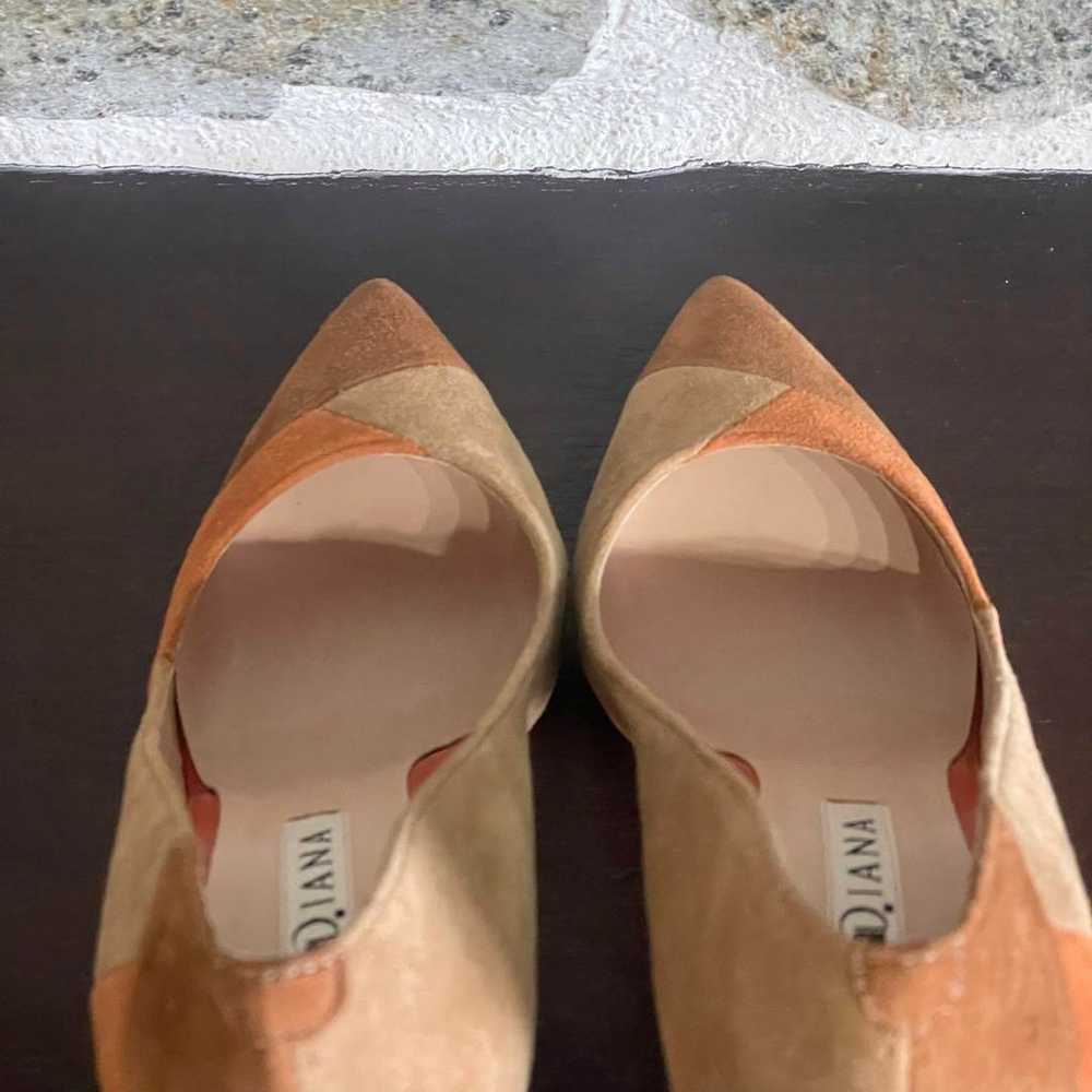 DIANA Suede Pumps Orange - image 7