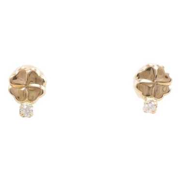 Non Signé / Unsigned Yellow gold earrings - image 1