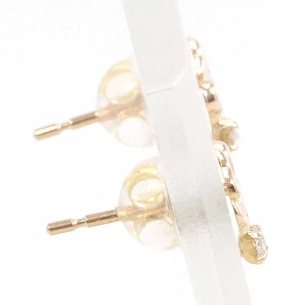 Non Signé / Unsigned Yellow gold earrings - image 2