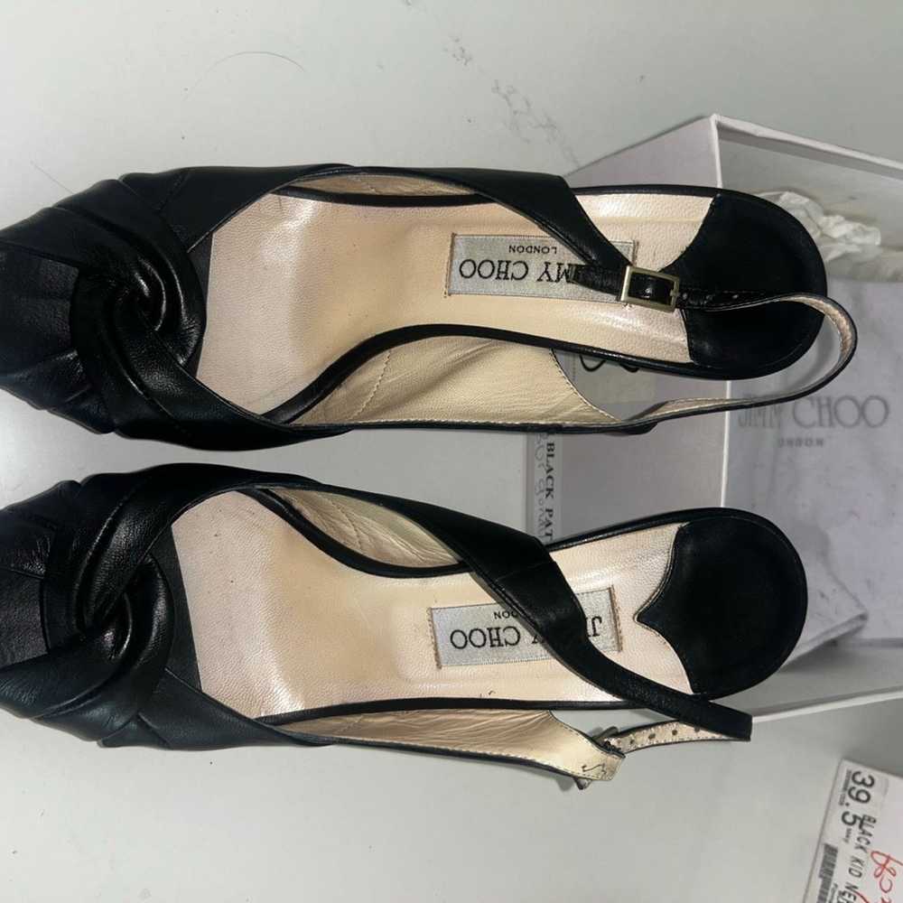 Jimmy Choo Black Patent Leather Heels - image 2