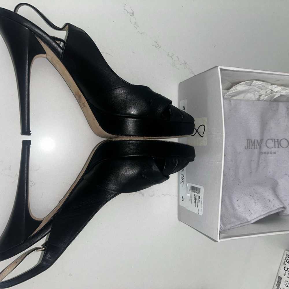 Jimmy Choo Black Patent Leather Heels - image 4