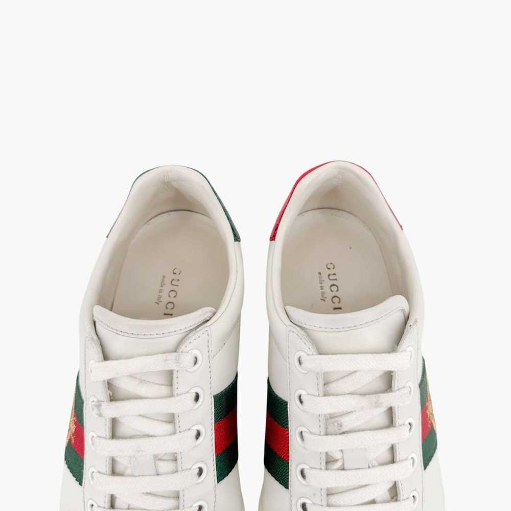 Gucci Ace leather trainers - image 5