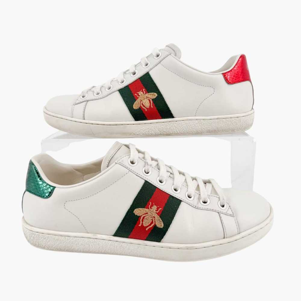 Gucci Ace leather trainers - image 8