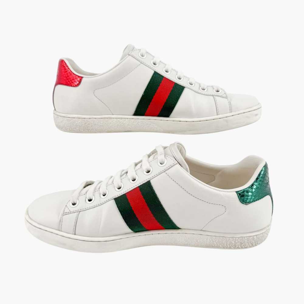 Gucci Ace leather trainers - image 9