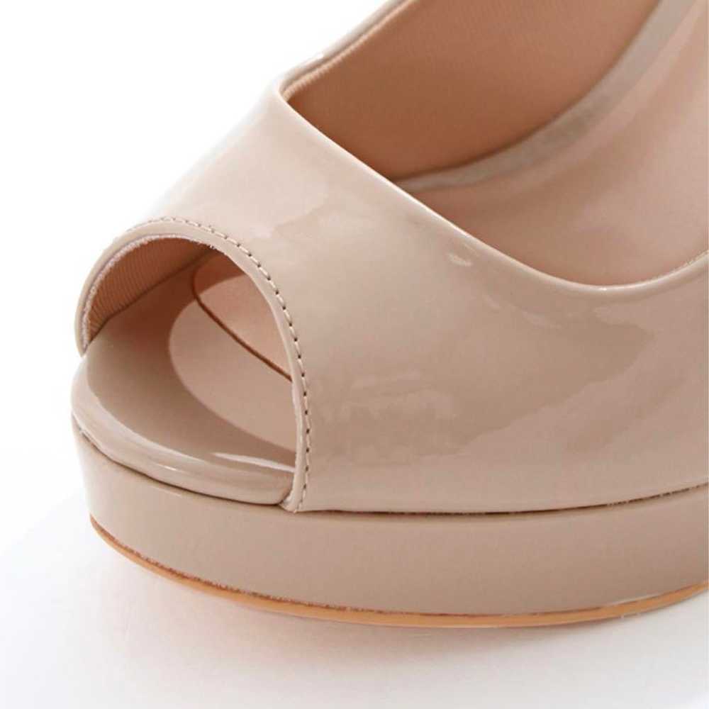 【COMEX】 11cm Heel / Patent Leather / Open-Toe Pum… - image 6