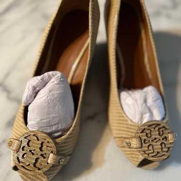 Tory Burch Wedge peep toe