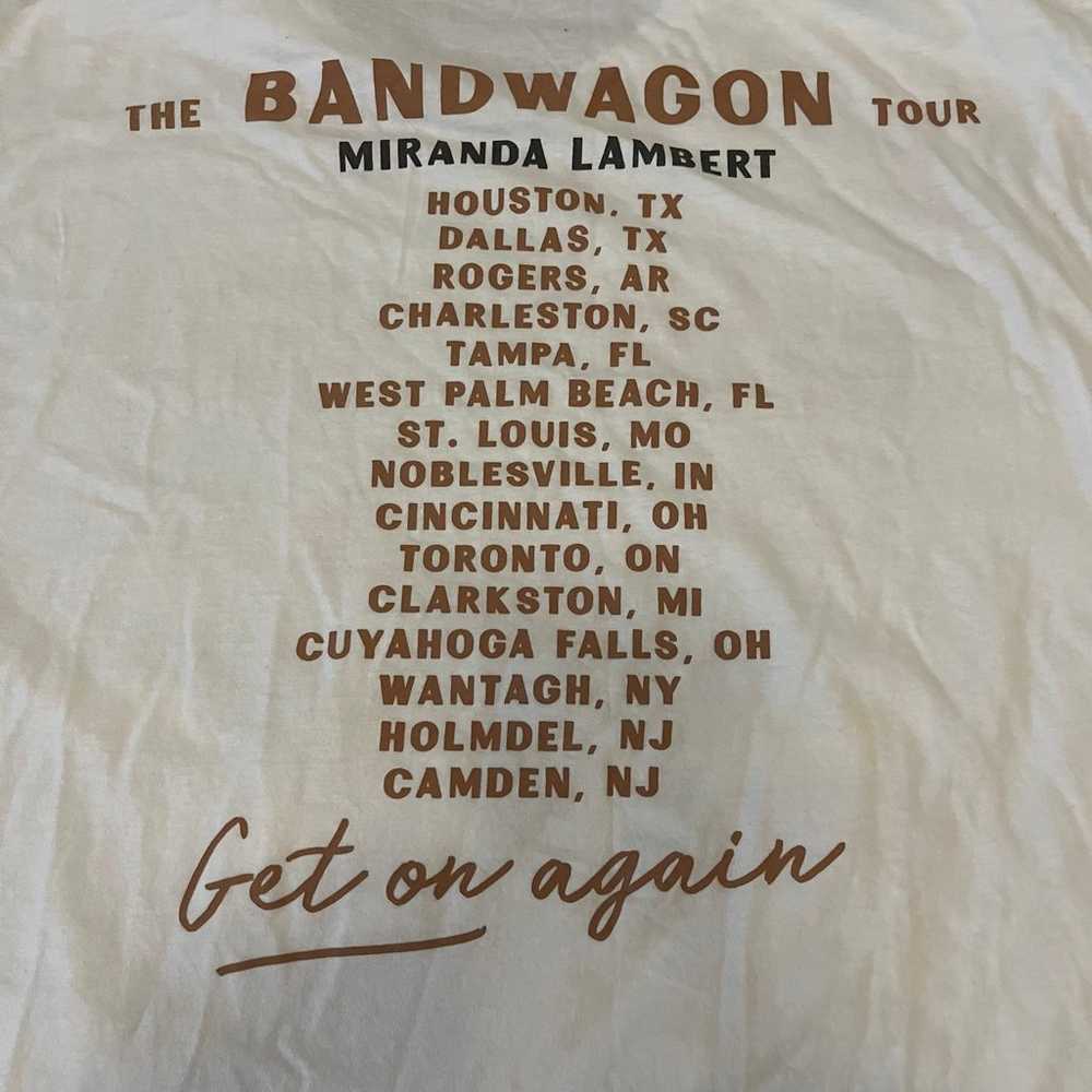 Vintage Miranda Lambert Graphic Tour T-Shirt Woma… - image 5