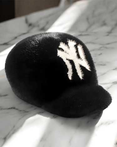 New York Yankees New York Yankees Black Mink Fur … - image 1