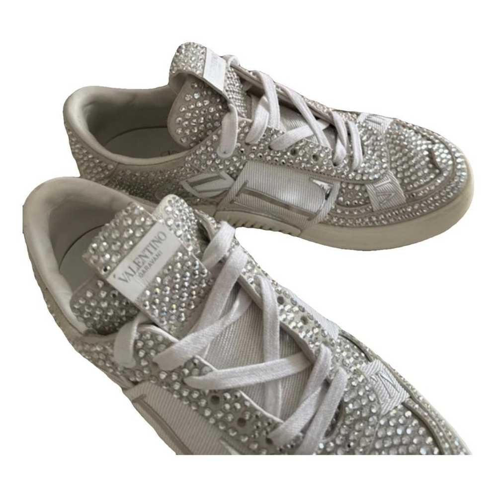 Valentino Garavani Vl7N glitter trainers - image 1