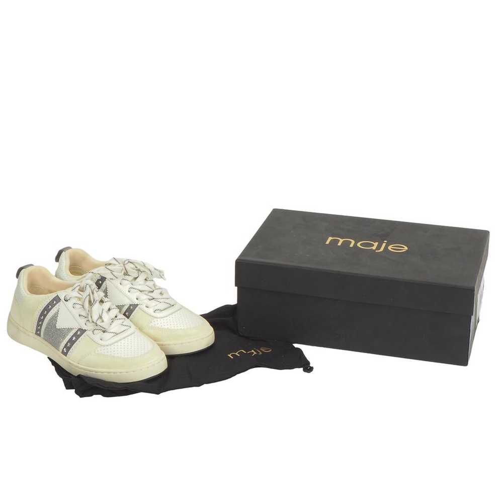 Maje Leather trainers - image 10