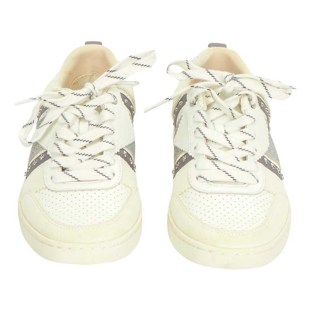 Maje Leather trainers - image 1