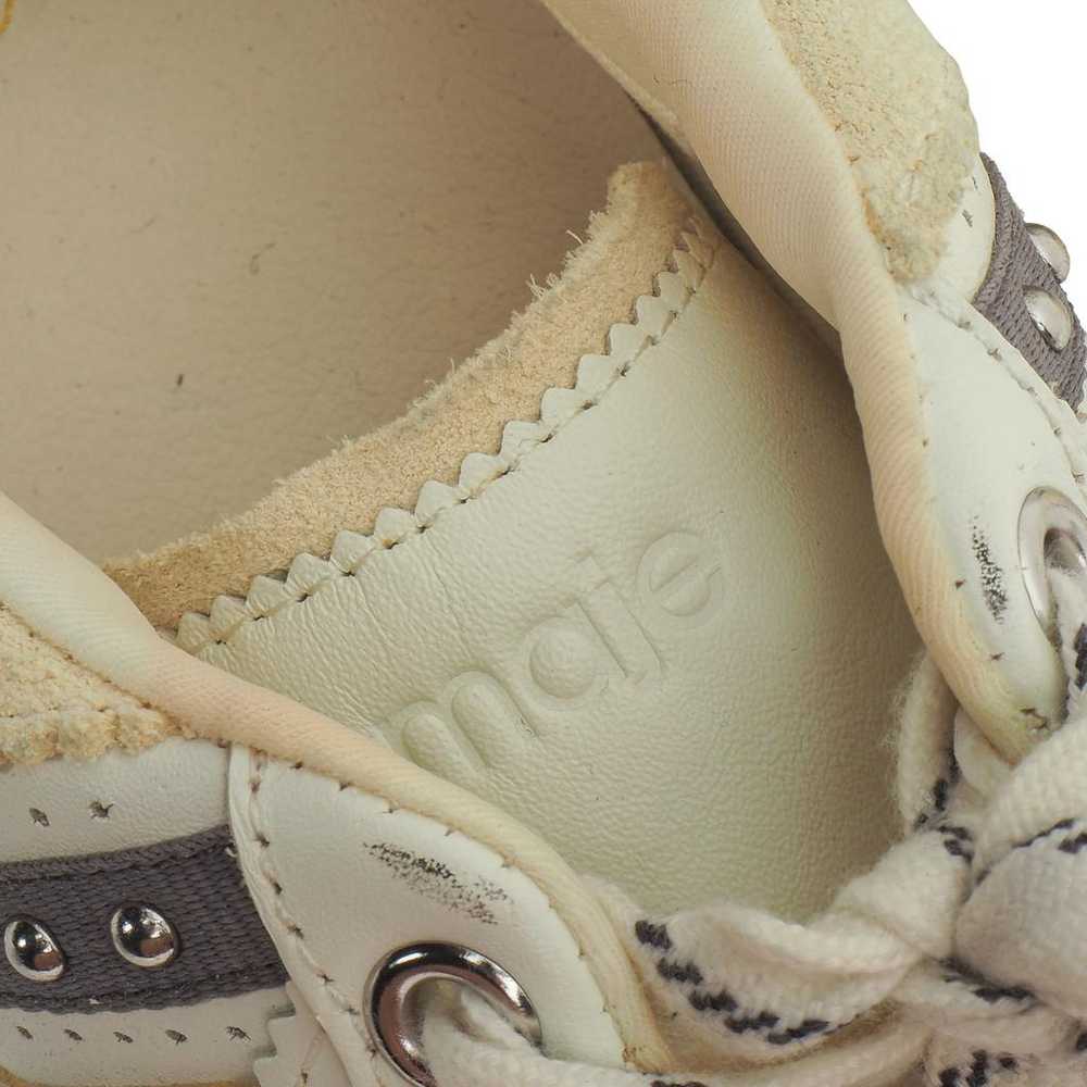 Maje Leather trainers - image 7