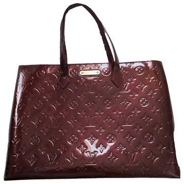 Louis Vuitton Wilshire patent leather handbag