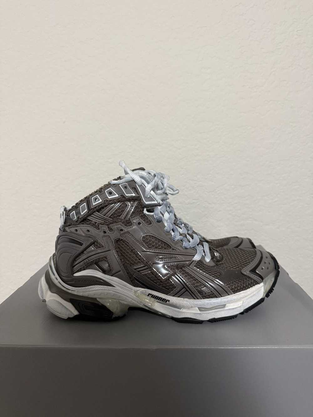 Balenciaga Balenciaga Runner High Top Sneaker Bro… - image 1