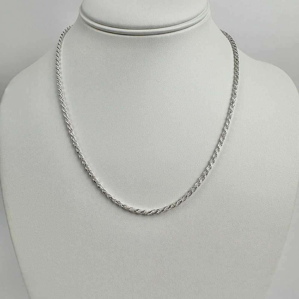 Chain × Jewelry × Silver Silver Chain Solid .925 … - image 1