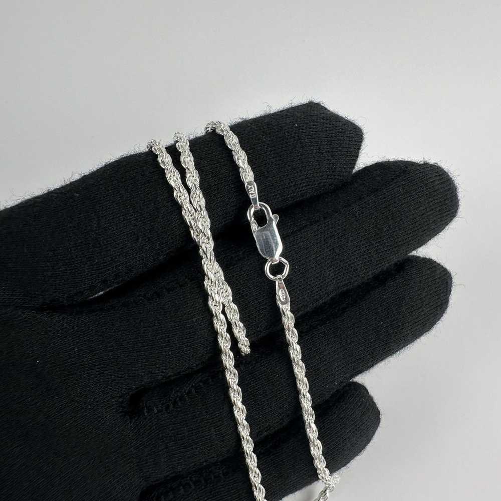 Chain × Jewelry × Silver Silver Chain Solid .925 … - image 3