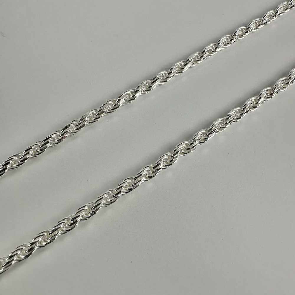 Chain × Jewelry × Silver Silver Chain Solid .925 … - image 5