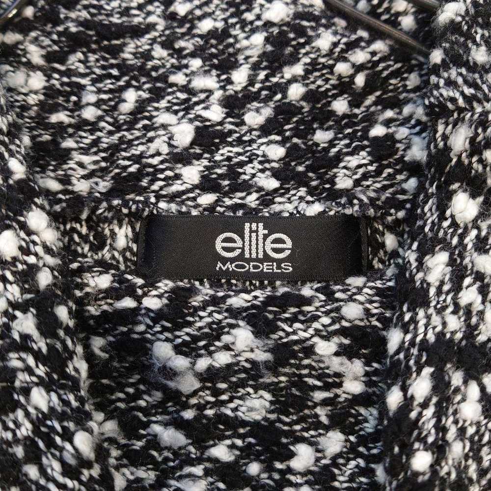 Elite Models Top, Knit, Short Sleeve, M - image 7