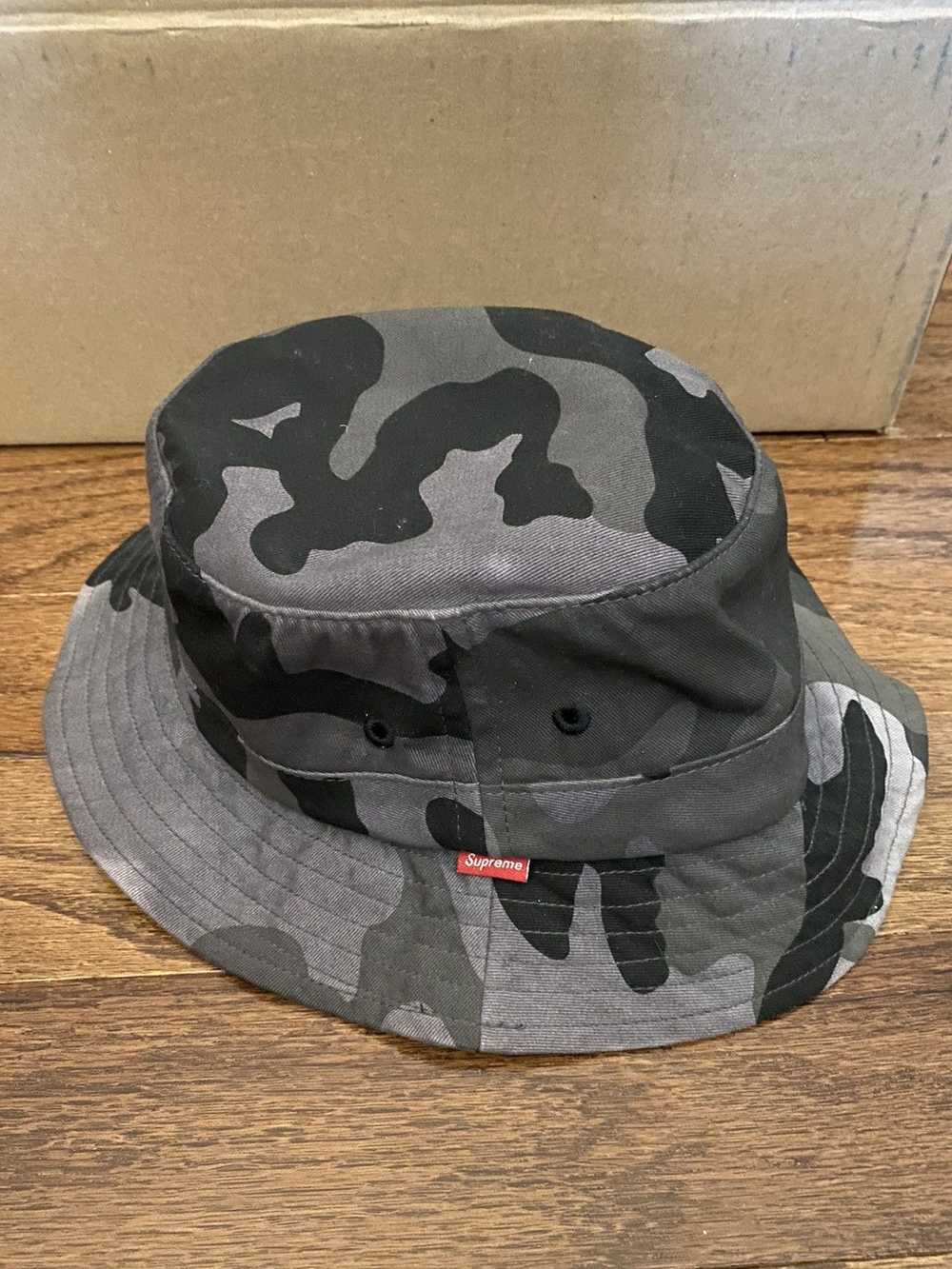 Supreme Snow Camo Crusher Bucket Hat - image 1