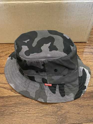 Supreme Snow Camo Crusher Bucket Hat - image 1