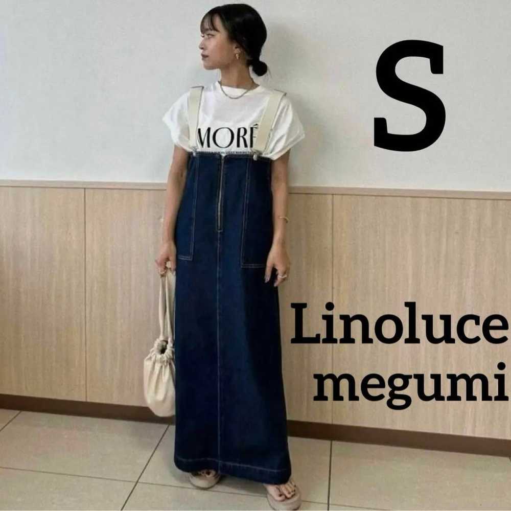 Linoluce Suspender Denim Jumper Dress - image 1