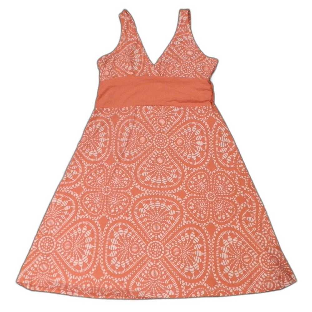 Patagonia Women's Margot Orange Sun Dress Organic… - image 1