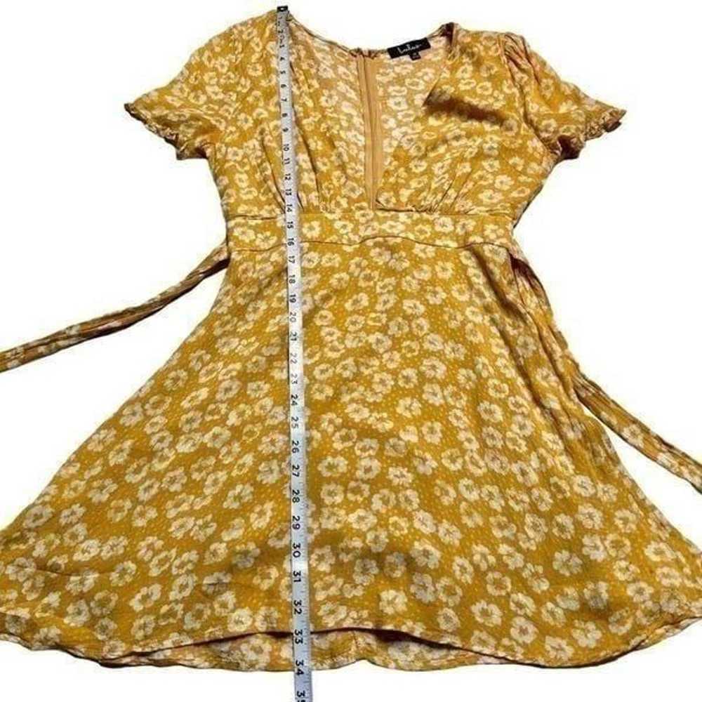 Lulus Garden Explorer Floral Mini Dress Mustard Y… - image 9