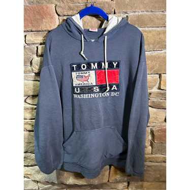 Vintage XL - Vintage 1990s Tommy USA Made sweatsh… - image 1