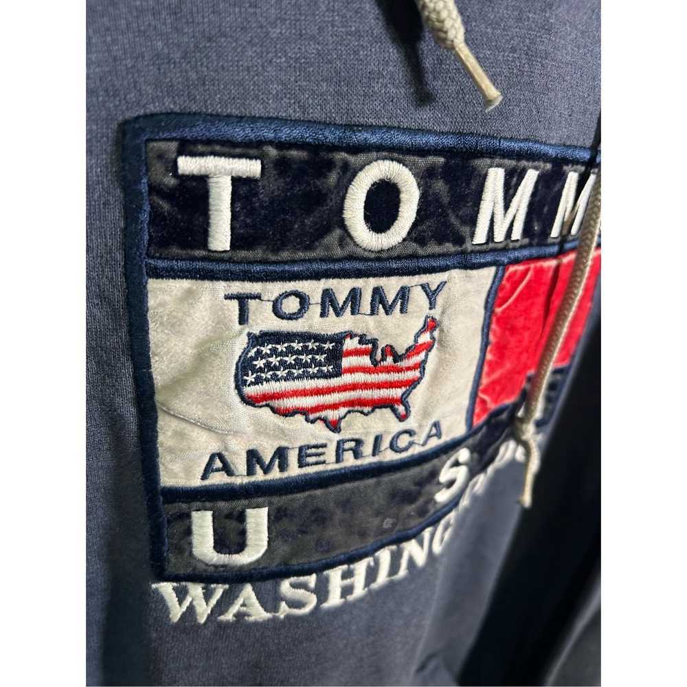 Vintage XL - Vintage 1990s Tommy USA Made sweatsh… - image 3