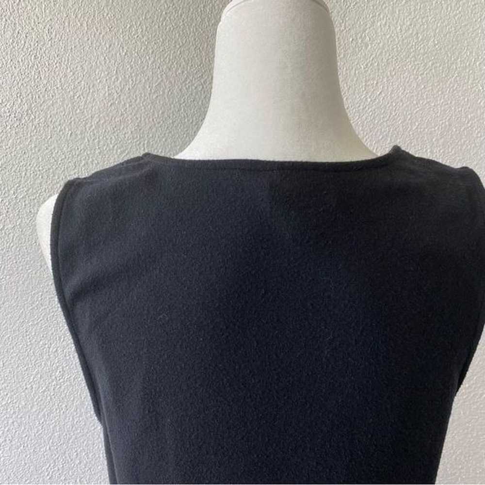 Talbots Black Maxi Dress Sleeveless SZ S - image 5