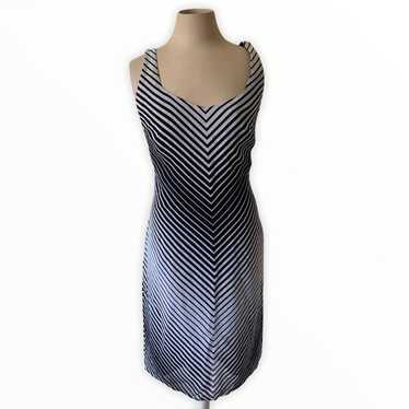 Andrea Polizzi for Rex Lester striped sheath dress