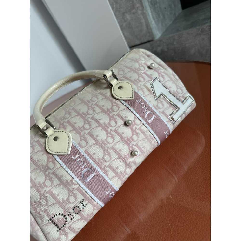 Dior Trotter cloth handbag - image 10