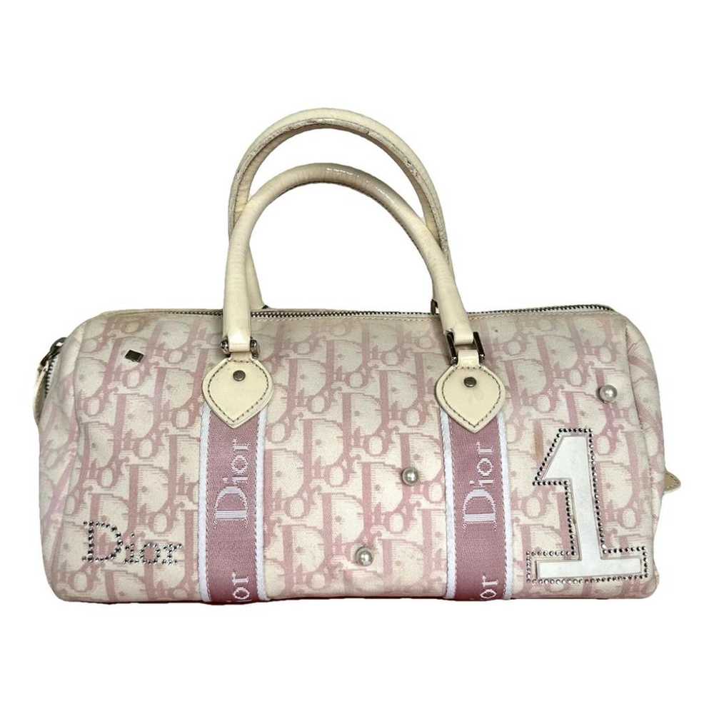 Dior Trotter cloth handbag - image 1