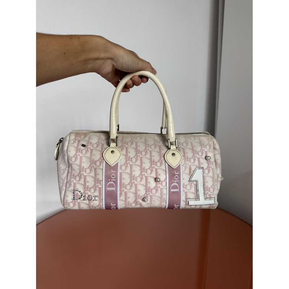 Dior Trotter cloth handbag - image 3