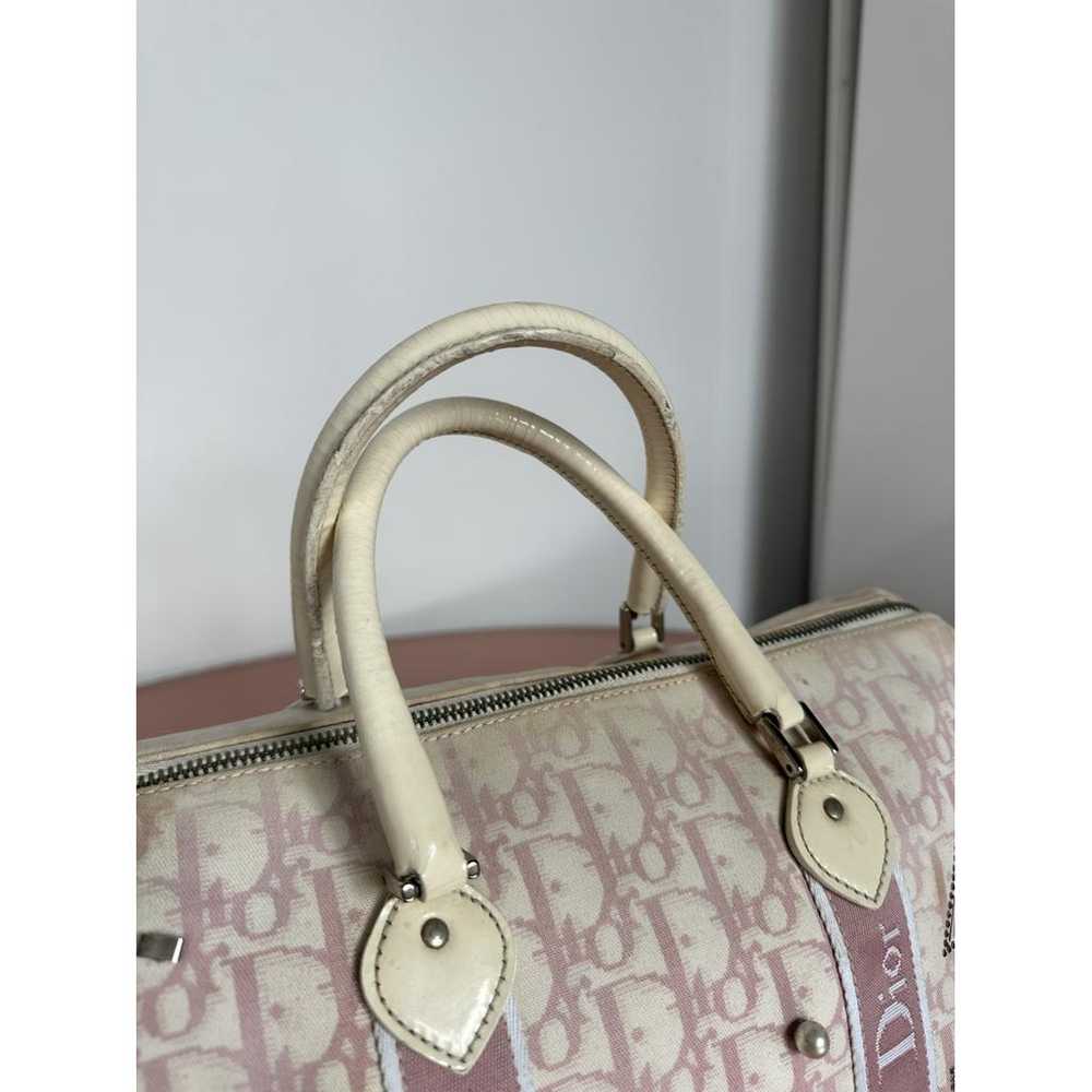 Dior Trotter cloth handbag - image 8