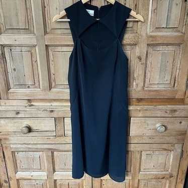 Vintage Sully Bonnelly 6 Black Dress Sleeveless C… - image 1