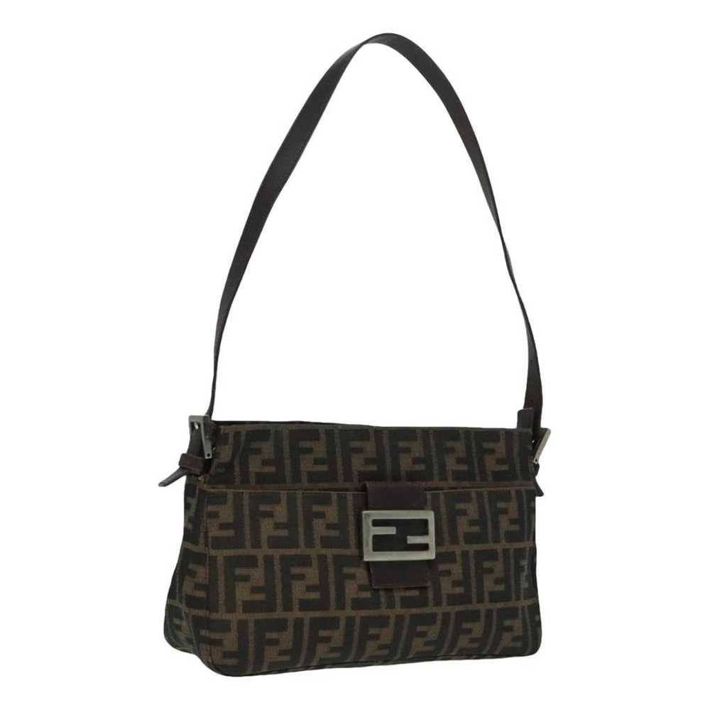 Fendi Mamma Baguette cloth handbag - image 1