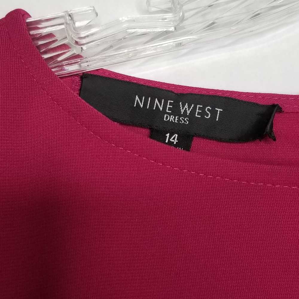 Nine West Women's Drop Waist Flounce Hem Dress, S… - image 3