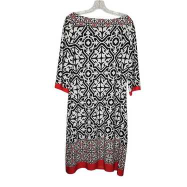 Haani Geometric Print Sheath Dress, Size L