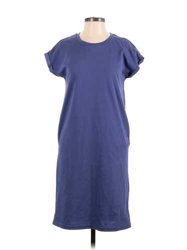 Pink Desert Women Blue Casual Dress S