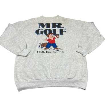 Tultex VTG 90s Tultex Mr Golf THEREFORE I LIE Shar