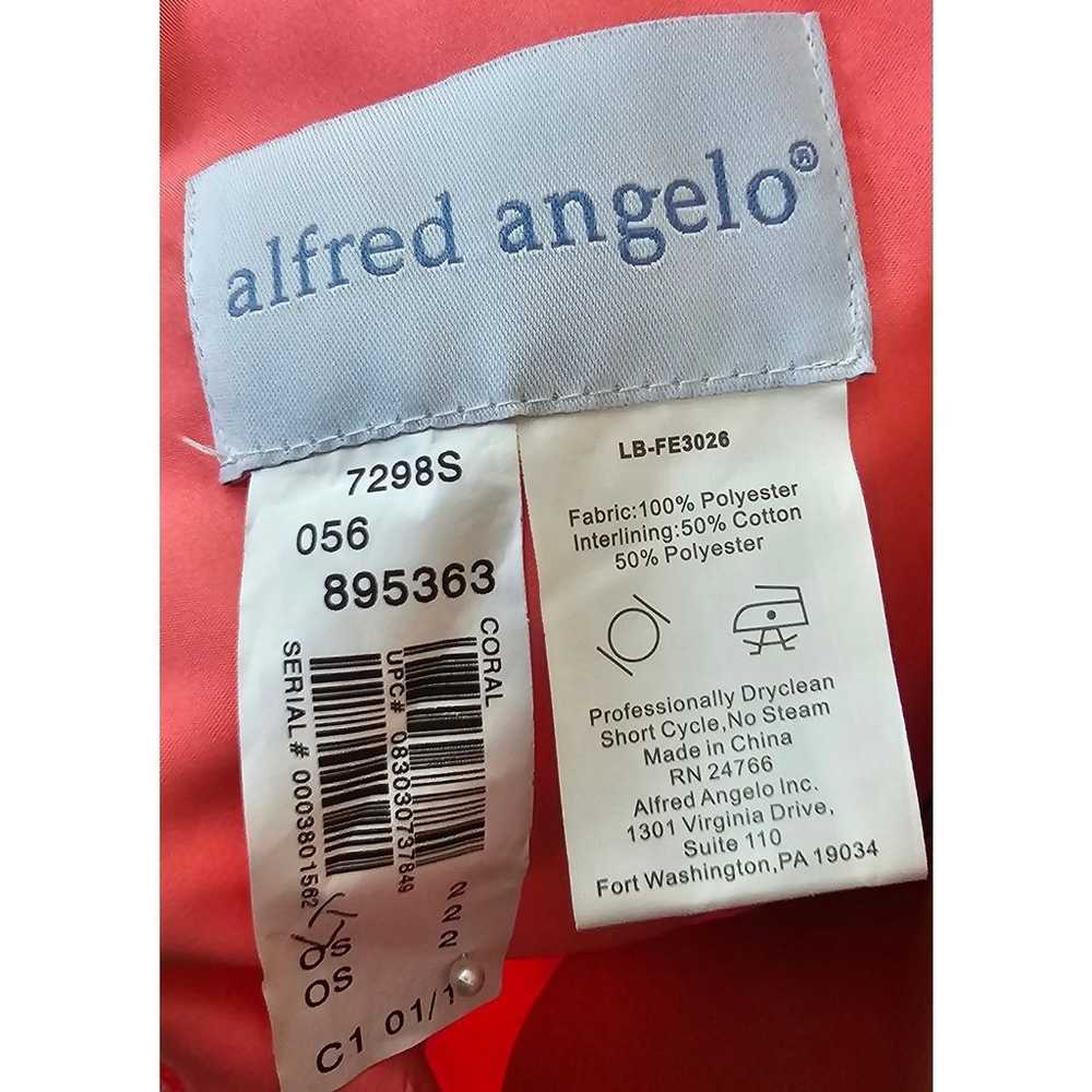 Alfred Angelo Coral Dress Womens Small Sleeveless… - image 9