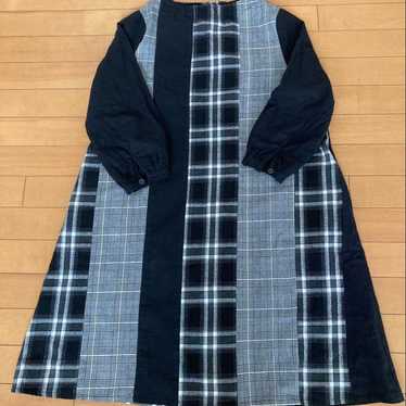 Friends Hill Patchwork A-Line Dress - image 1