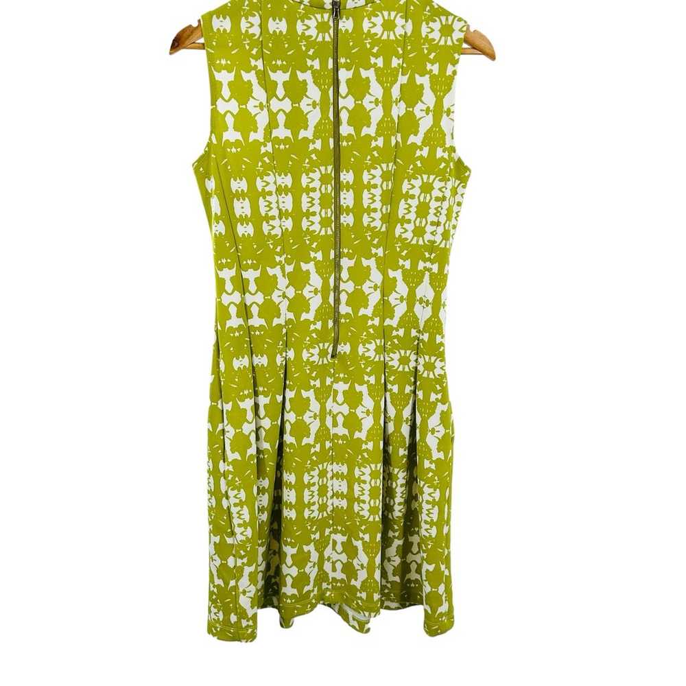 Julian Taylor Women's Fit & Flare Dress Lime Whit… - image 10