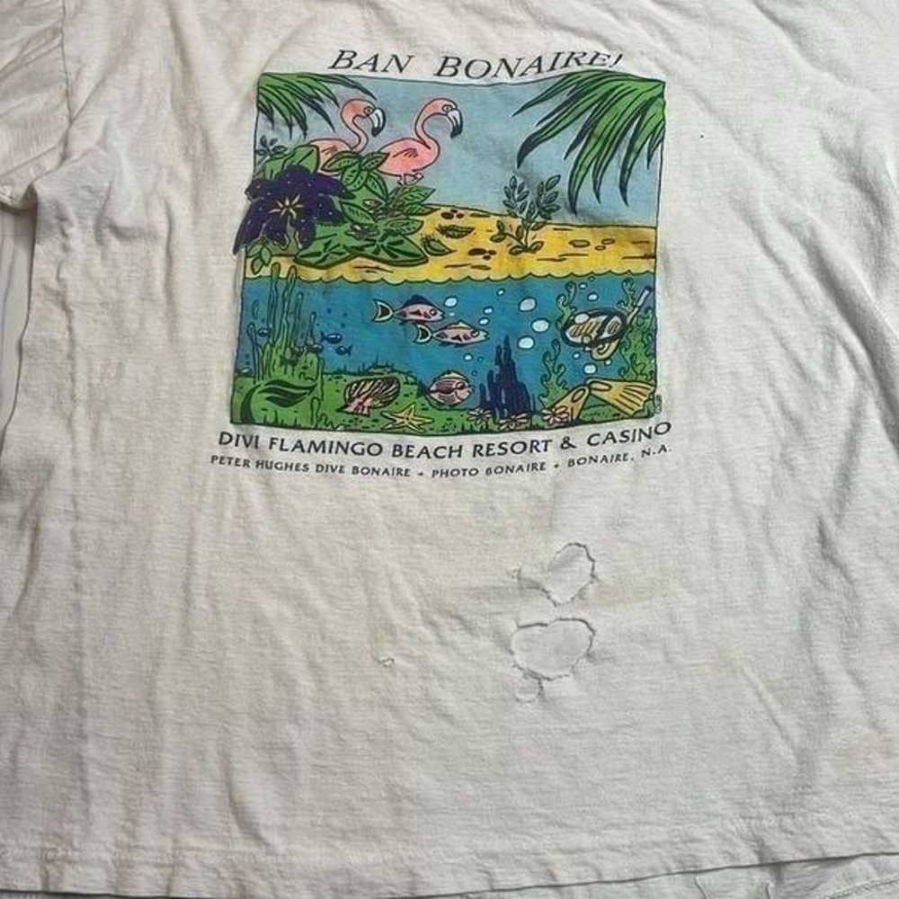 90s Vintage Ban Boinaire! GraphicTourist Tshirt W… - image 2