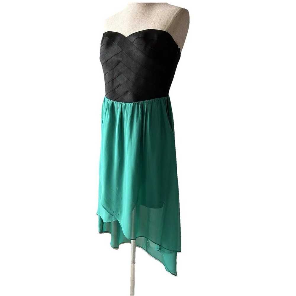 Charlotte Russe Woman Cocktail dress Green and bl… - image 5