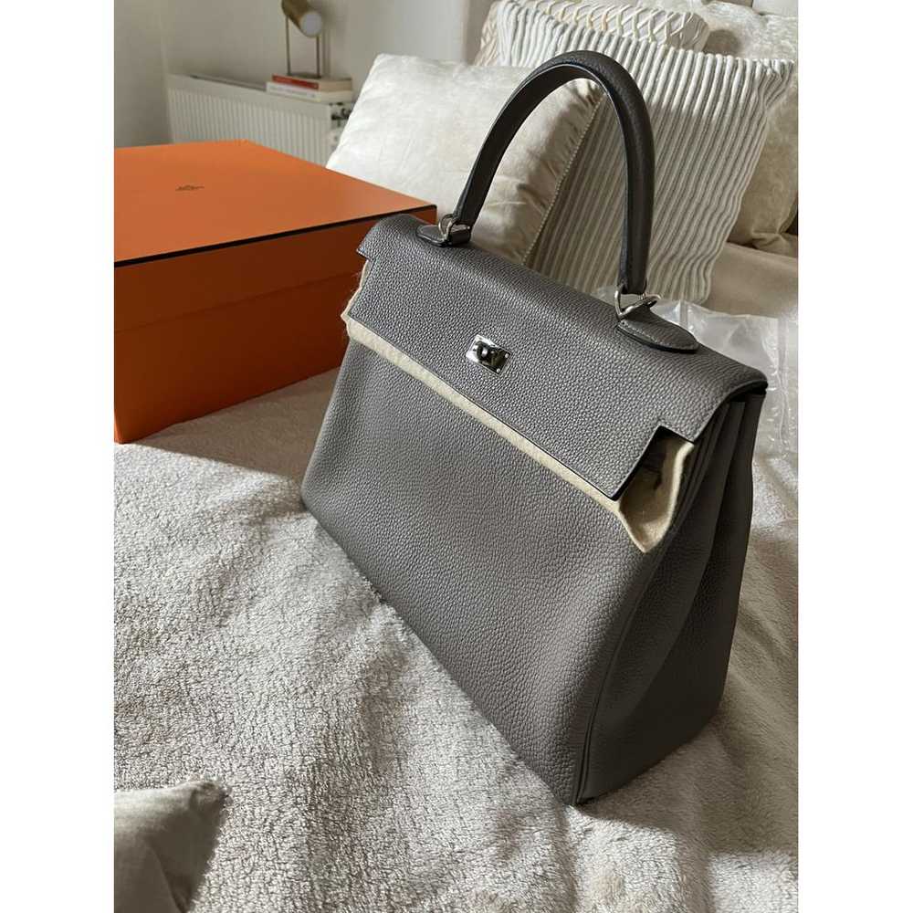 Hermès Kelly 35 leather handbag - image 2